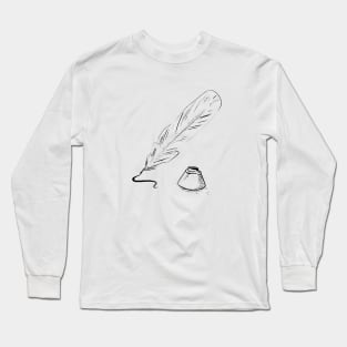 Pen and Ink Long Sleeve T-Shirt